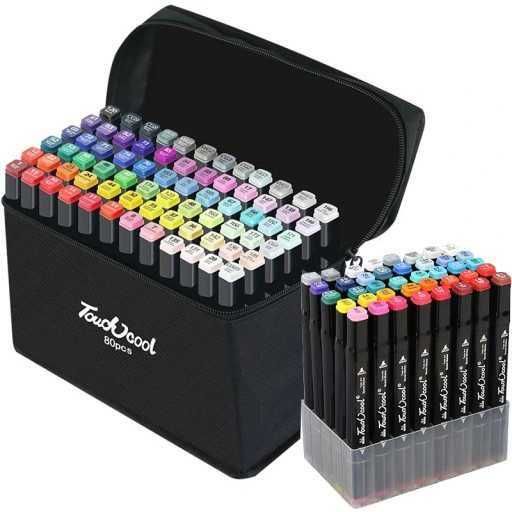 Скетч маркеры "TouchCool" 80 шт