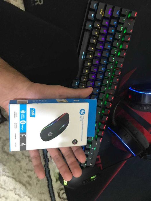 game setup sotiladi mishka klaviatura kovrik naushnik