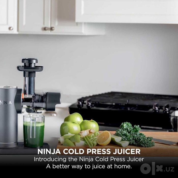 Соковыжималка холодного отжима Ninja JC151 Cold Press Juicer!