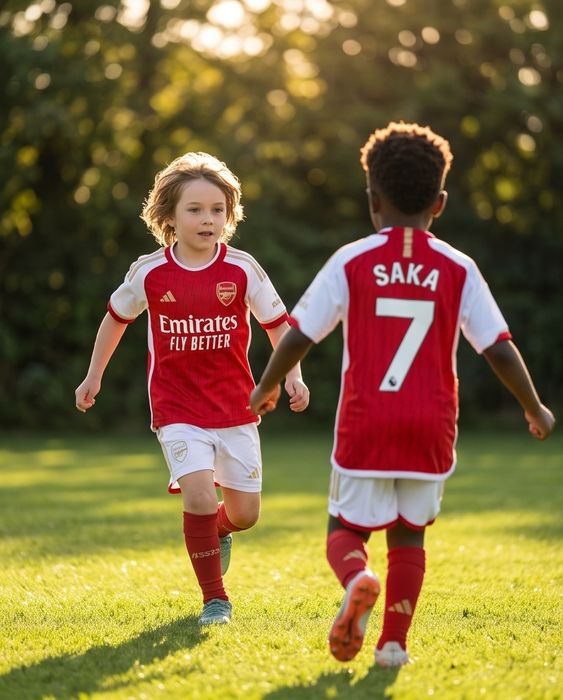 Футболен екип детски юношески ARSENAL  НОВО сезон 2026-27 година