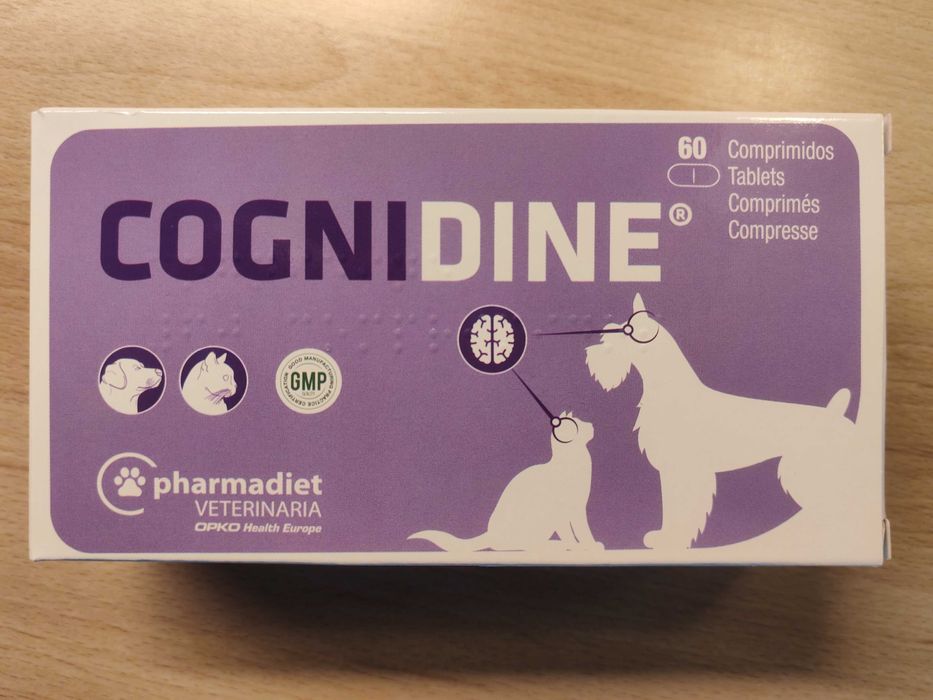 Когнидин - Cognidine - Хранителна добавка за кучета и котки 60 капсули