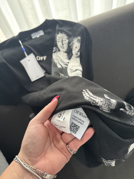 Tricou Off White marimea S blurred mary skate