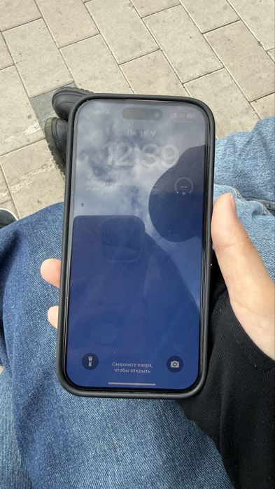 iphone 15 pro серебристый