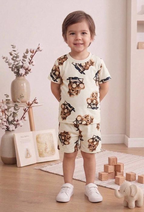 Детски Летни пижами за деца до 7г