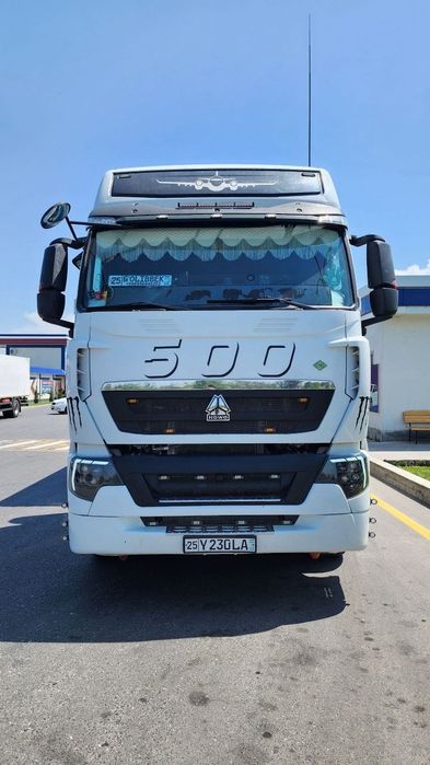 HOWO T7 + KRONE прицеп Сотилади