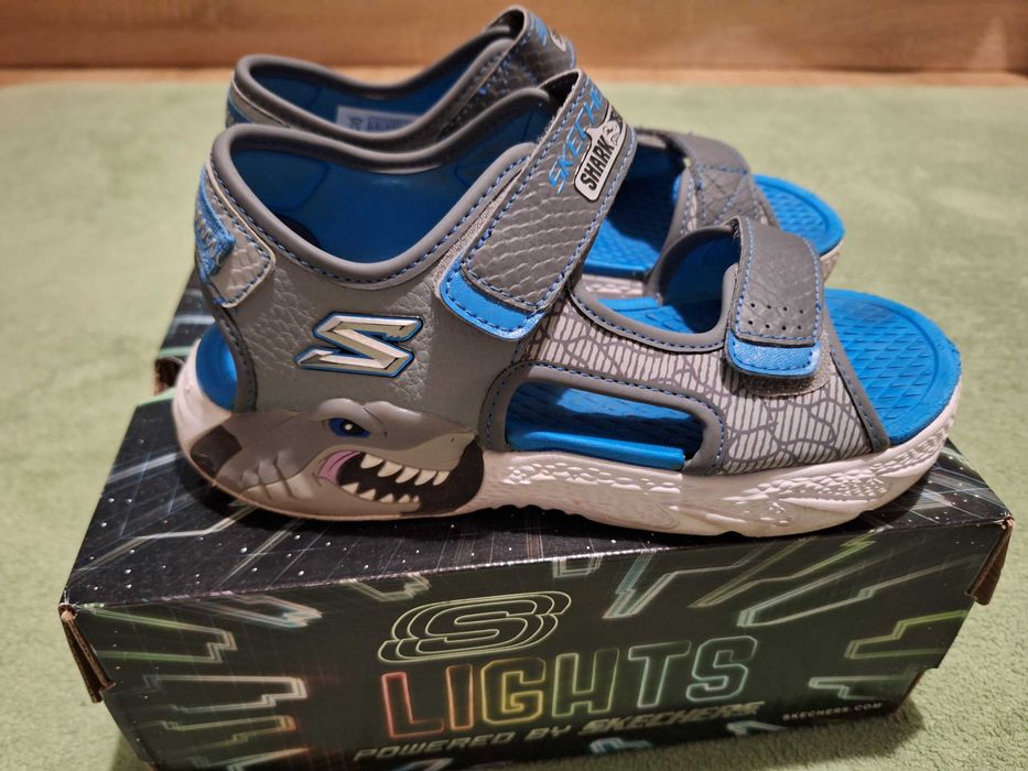 Светещи детски сандали Skechers