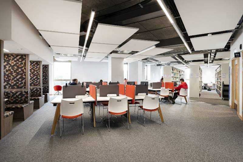 Акустические шумопоглощающие панели (Вертикальный потолок)