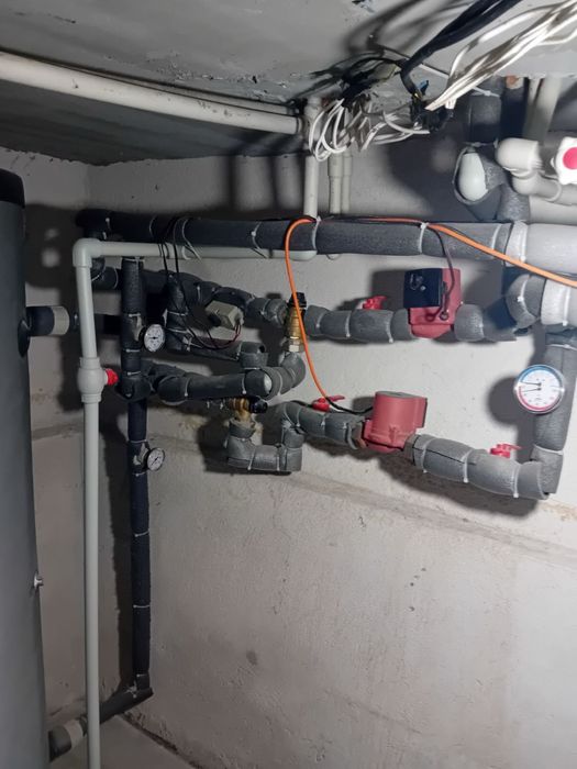 Котел на пелети 25 kv+  буфер и две помпи