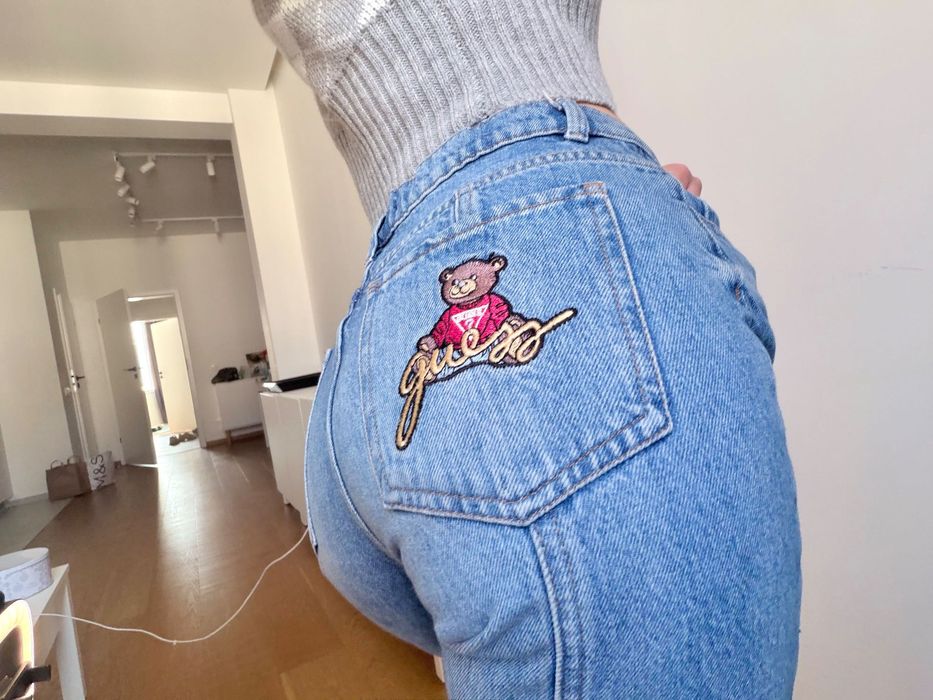 Оригинални дънки GUESS, обличани само за снимки Y2K style