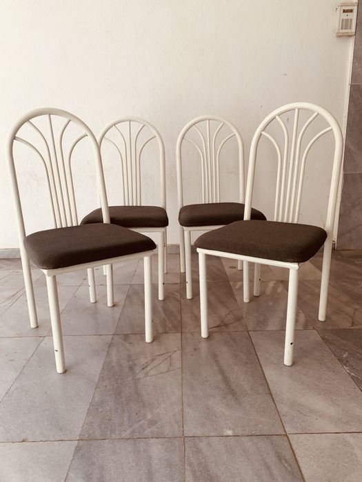 Шведски ретро комплект тръбни столове