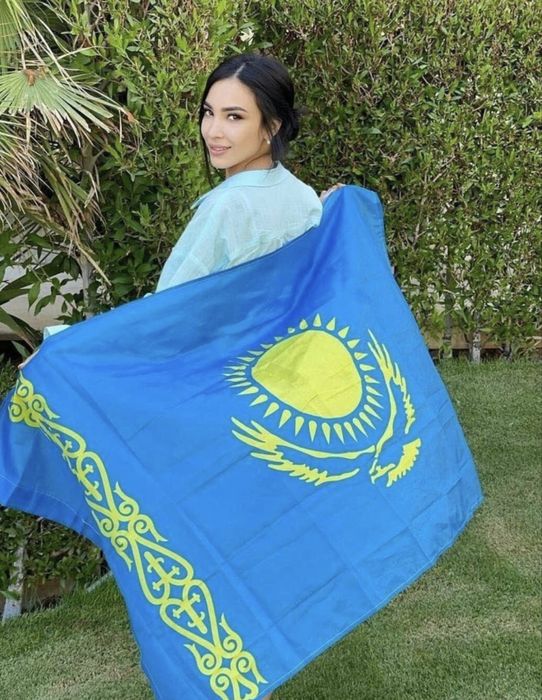 Флаг Казахстана 90/150