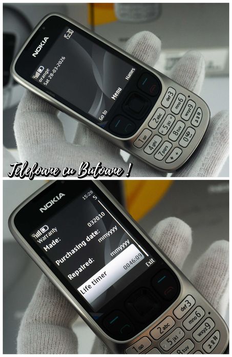 Nokia 6303 la cutie - Telefon cu butoane - Nokia classic