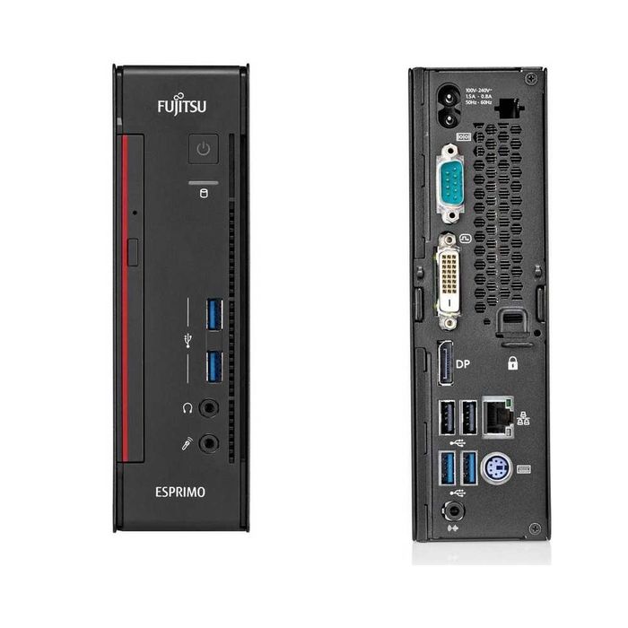 FUJITSU Q556 Mini PC QUAD i5-6500T 8-32GG 128-1TB SSD w10p gar 3 ani