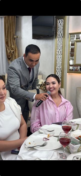 Асаба/тамада/шоумен/на двух язках