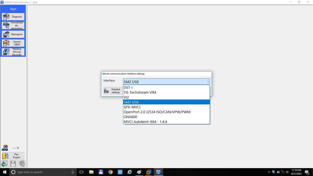 HP Probook 430 G6 + Scanmatik 2 Pro, Passthru J2534 Odis Ista Xentry DTS Monaco Vediamo MUT3 SDD Clip Consult HDS
