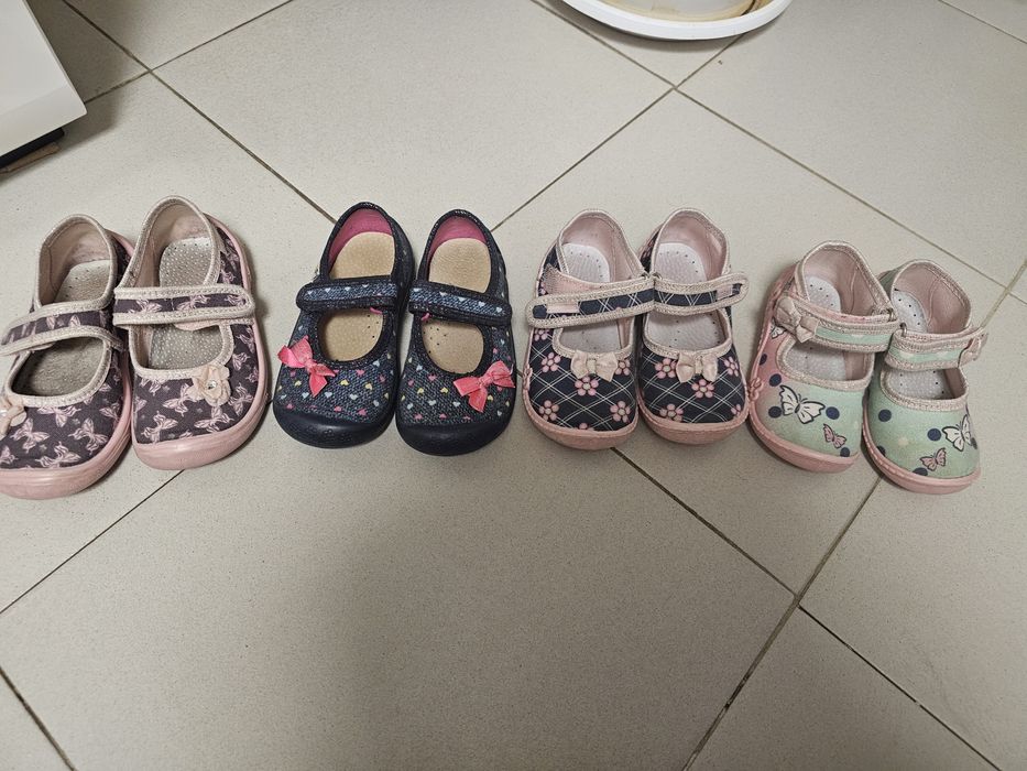 Детски дишащи пантофки 4бр