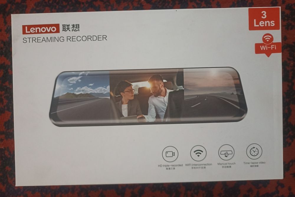 Video registrator lenova M9 3ta kamera xolati yaxshi 2 oy ishlagan