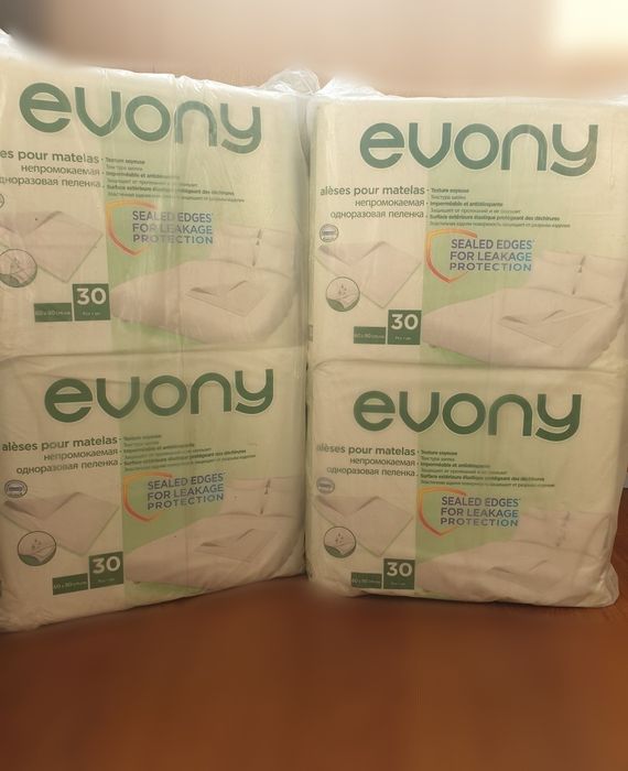 ПЕЛЕНКИ Evony 60*90см -12 упаковок