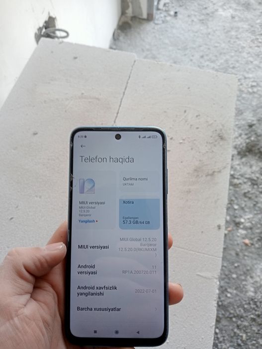 Redmi 10 ishlashi yaxshi aybi yuq