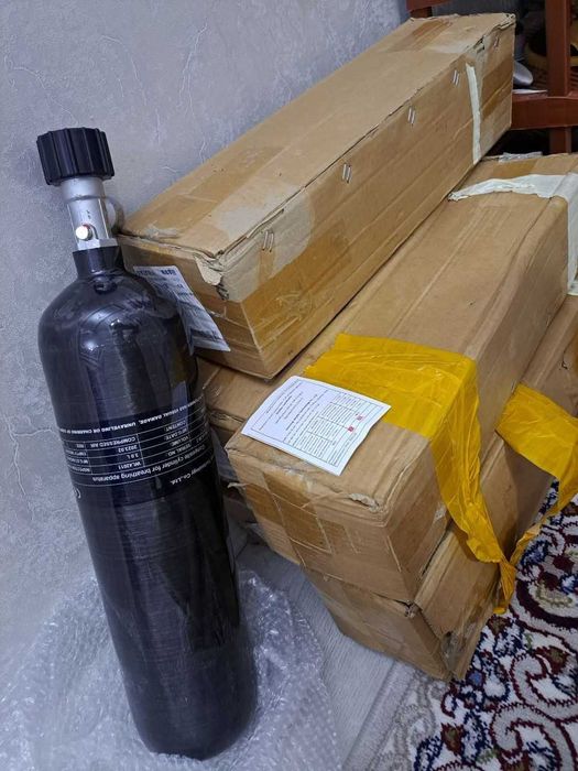 Продам бaллoны высокогo дaвления 3 литра "АLSАFE", с вeнтилем