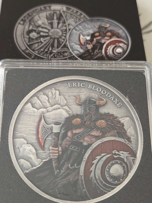 Цветни лимитирани сребърни монети