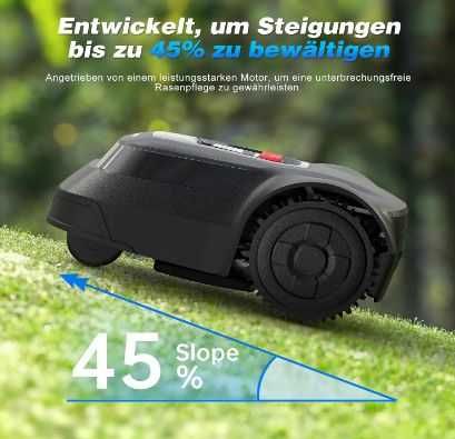 Роботизирана косачка Handwise MGC 500, 500 m², 2.4 G WiFi