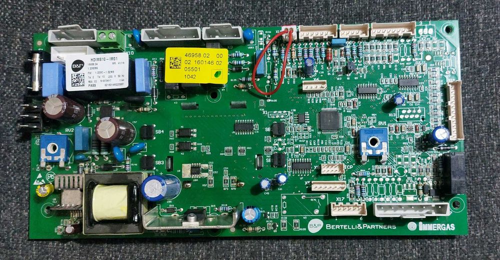 Placa Immergas Victrix EXA 500 lei+placa defecta.