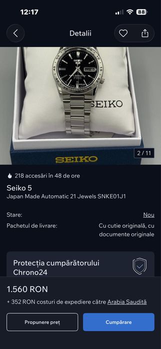 Seiko 5 automatic