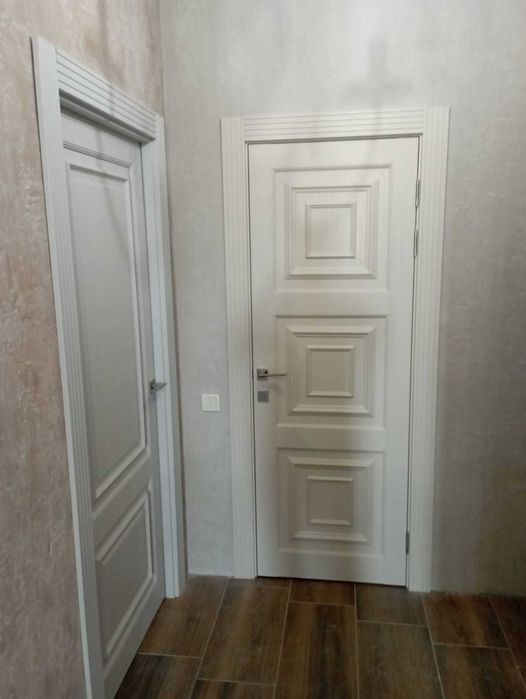 Установка дверей.