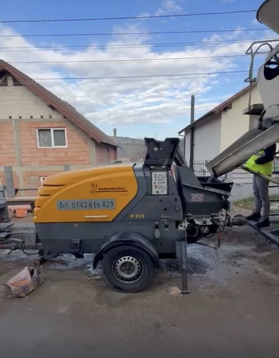 Pompa stationara de beton