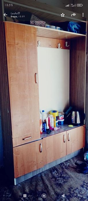 Шифонер мен прихожка сатылады