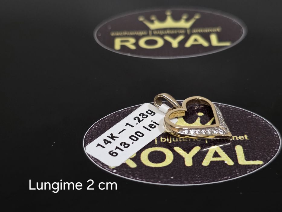 Bijuteria Royal: Pandantiv aur 14k/1.23 gr