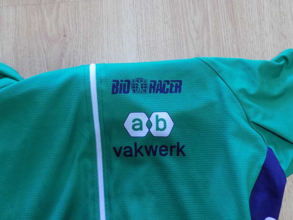 вело джърси bio racer тениска шосейно колоездене мъжко оригинално M/XL