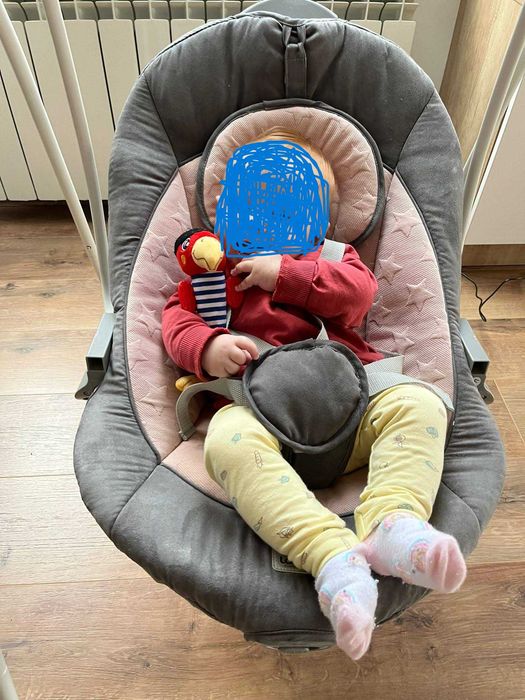 Електрическа бебешка люлка-шезлонг Lorelli Tango