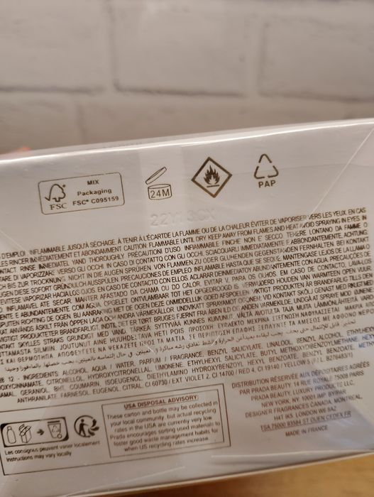 Prada La Femme 100ml parfum