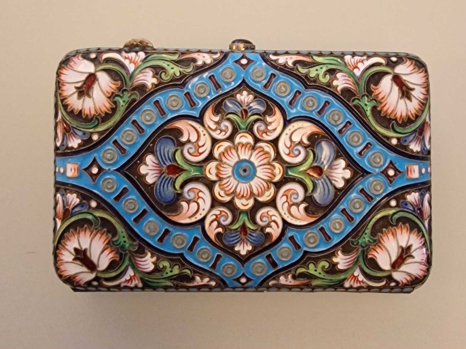 Tabachera din argint