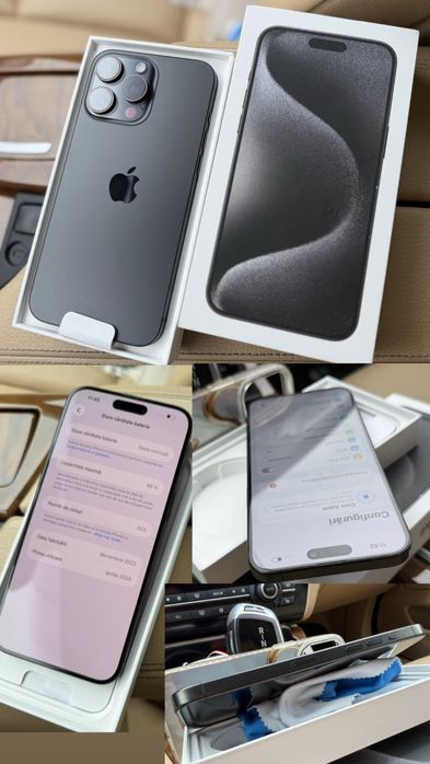 iPhone 15 PRO MAX Titanium Black•256GB•Neverlocked | Fullbox |