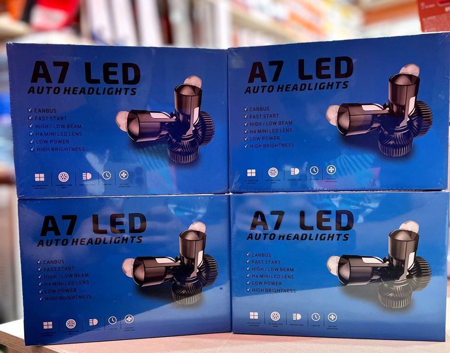 A7 LED Lupa H4..