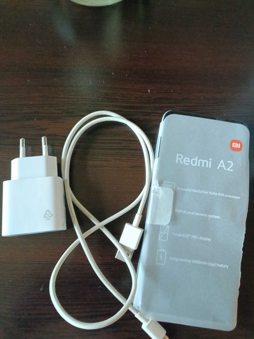 GSM-Redmi A2 с кабел и зарядно!