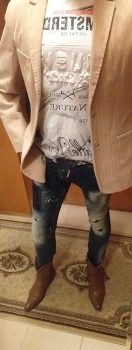 мъжки дънки Dsquared2 и Pepe jeans London