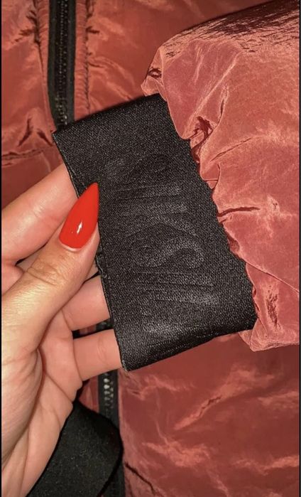 Sik Silk Winter Jacket Burgundy Distance