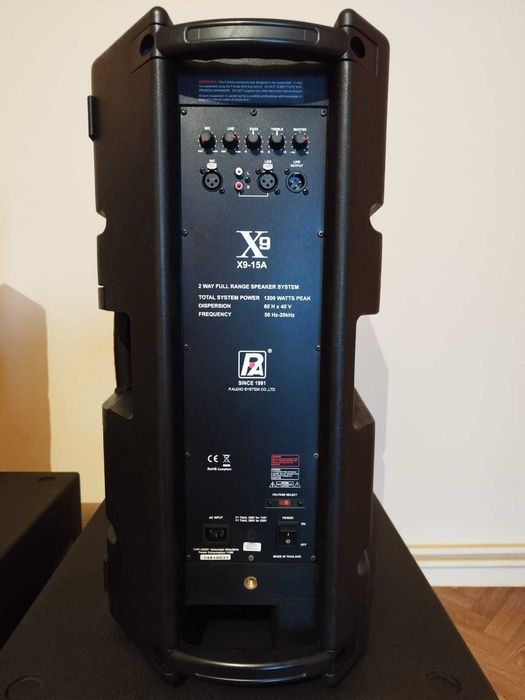 Sistem de sonorizare profesional P. Audio.