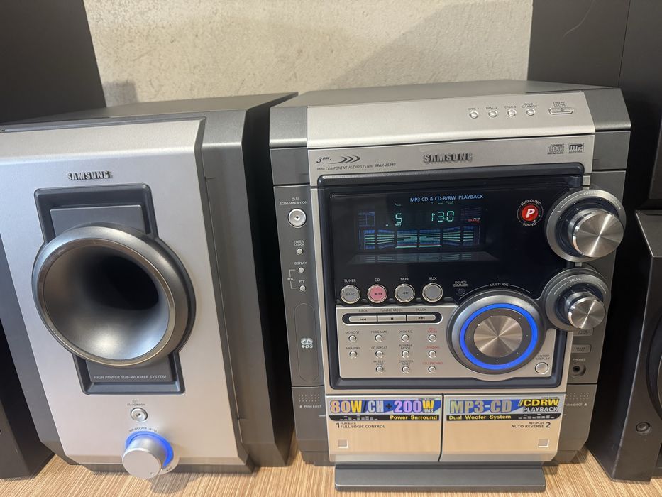 Samsung и колони на Sony