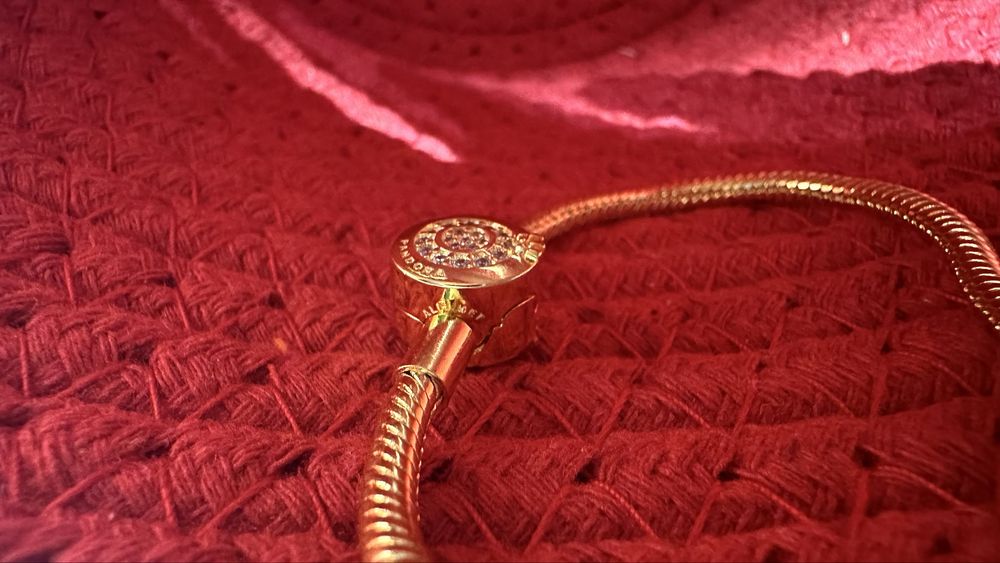 Bratara Pandora 19 cm+ charm + inel 8