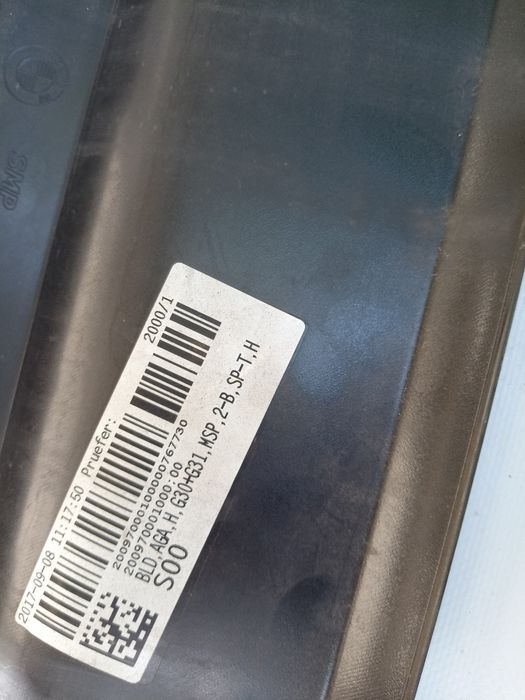Difuzor bară spate BMW