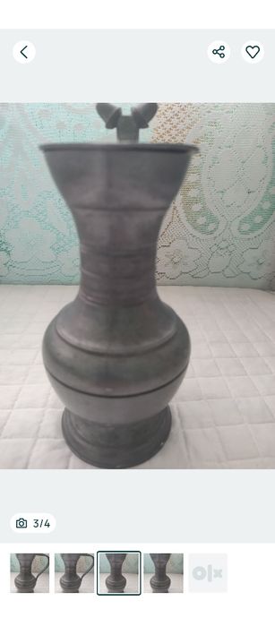 CARAFĂ veche din fontă