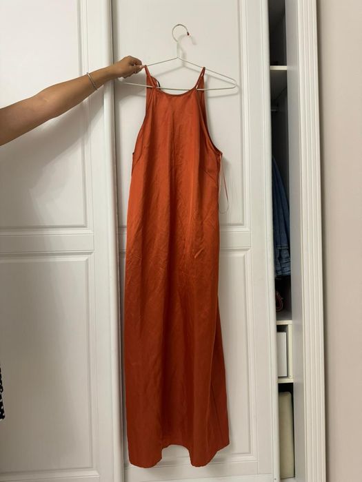 Платье женское лен