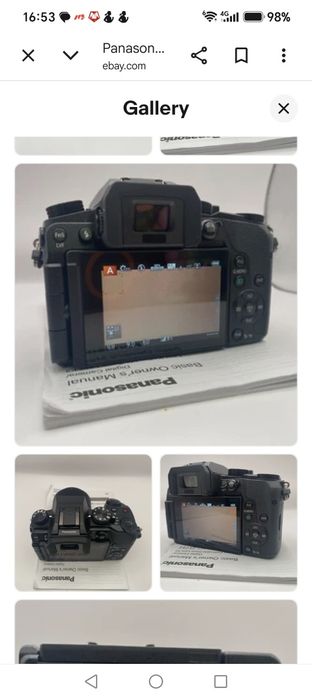 Aparat foto 4k Lumix DMC g7 mirrorless