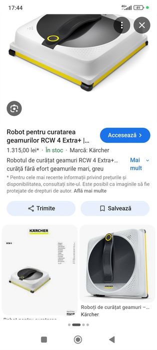 Vând robot spălare geamuri