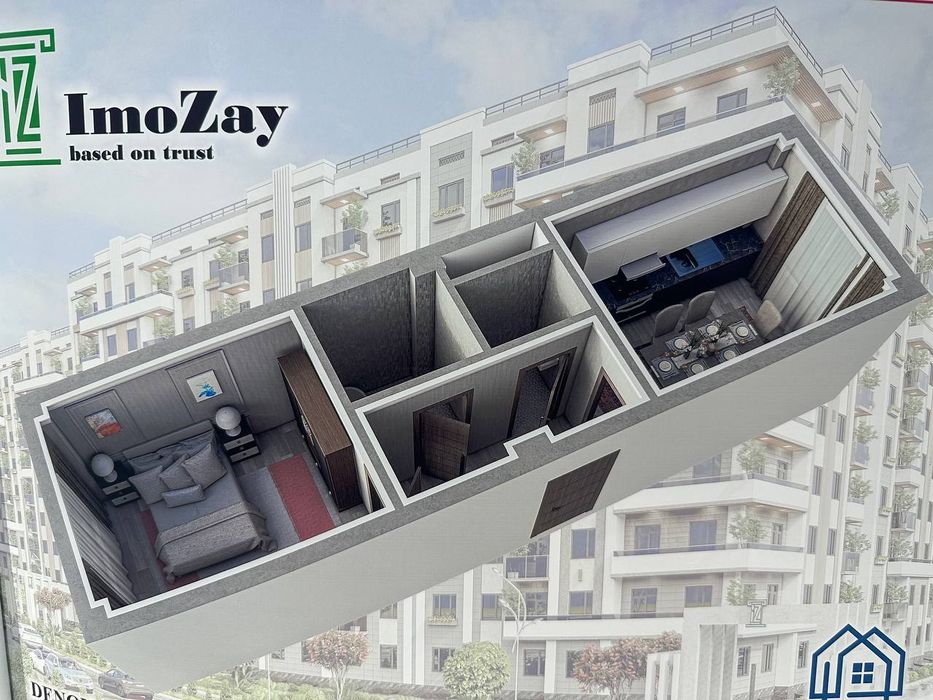 Denovda 10 etajli domlar 5 yilga foizsiz bo‘lib to‘lashga beriladi